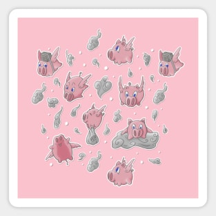 Flying Piggies Magnet